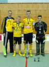 Marko Saksing, Andreas Õun, Mathias Einamann ja Kevin Tamm