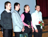 Toomas Peterson, Margus Guss, Raul Kivi ja Nikolai Roop